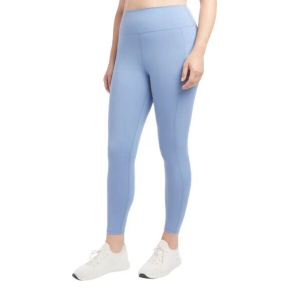 DANSKIN High Waist Leggings Tights Sz XL (16) High Rise Infinity Blue Purple NWT - Picture 10 of 11